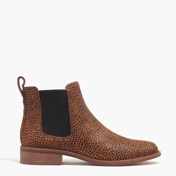 Madewell The Ainsley Chelsea Boot in Spotted Calf Hair - Picture 2 of 11